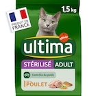 Croquettes pour chat stérilisé adulte - ULTIMA dans le catalogue Carrefour Market