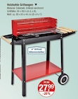 Holzkohle Grillwagen von  im aktuellen V-Markt Prospekt für 27,99 €