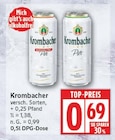 Pils von Krombacher im aktuellen EDEKA Prospekt