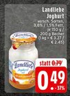 Joghurt im Angebot bei E center in Bottrop Joghurt Angebote von Landliebe bei E center Bottrop für 0,49 €