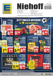 Coca Cola im EDEKA Prospekt "Aktuelle Angebote" mit 26 Seiten (Melle)