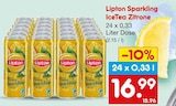 Aktuelles Sparkling IceTea Zitrone Angebot bei Netto Marken-Discount in Wuppertal ab 16,99 €