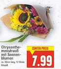 Chrysanthemenstrauß mit Sonnenblumen im aktuellen E center Prospekt