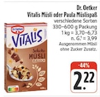 Aktuelles Vitalis Müsli Angebot bei EDEKA in Dresden ab 2,22 €