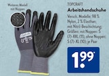 Arbeitshandschuhe im Angebot bei ALDI SÜD in Fellbach Arbeitshandschuhe Angebote von Topcraft bei ALDI SÜD Fellbach für 1,99 €