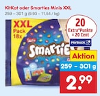 Netto Marken-Discount Garrel - KitKat oder Smarties Minis XXL Angebot im Prospekt KitKat oder Smarties Minis XXL bei Netto Marken-Discount im Garrel Prospekt für 2,99 €