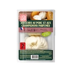 Brioches au porc et champignons - MONT ASIE dans le catalogue Carrefour