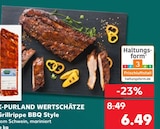 Grillrippe BBQ Style Angebote von K-PURLAND WERTSCHÄTZE bei Kaufland Remscheid für 6,49 €