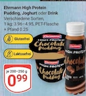 Aktuelles High Protein Pudding Angebot bei GLOBUS in Pirmasens ab 0,99 €