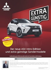 Aktueller Mitsubishi Werkstatt & Auto Prospekt in Horgenzell und Umgebung, "Extra Günstig" mit 8 Seiten, 16.09.2024 - 13.10.2024