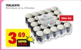 Teelichte im Angebot bei E center in Schwäbisch Gmünd Teelichte Angebote bei E center Schwäbisch Gmünd für 3,69 €