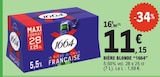 E.Leclerc Chécy - Promo Bière Blonde Promo Bière Blonde à 11,15 € dans le catalogue E.Leclerc à Chécy