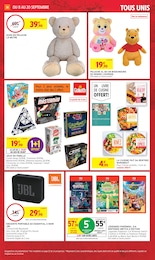 Prix et réduction Peluche dans le prospectus Intermarché Hyper en cours Offre Peluche dans le catalogue Intermarché Hyper du moment à la page 38