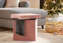 POUF PLIABLE ORIGAMI 37,5X37,5X37,5 CM. - But à Tours POUF PLIABLE ORIGAMI 37,5X37,5X37,5 CM. en promo chez But Tours à 14,99 €