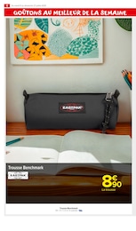 Prix et réduction Eastpak dans le prospectus Carrefour Market en cours Offre Eastpak dans le catalogue Carrefour Market du moment à la page 6