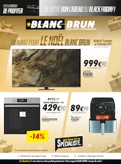 Télévision Angebote im Prospekt "EN AVANT POUR LE NOËL BLANC BRUN" von Blanc Brun auf Seite 1