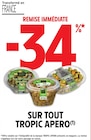 Promo -34 % remise immédiate sur tout tropic apero à  dans le catalogue Intermarché à Ermont