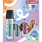4 surligneurs boss pastel "By Ju Schnee" - STABILO dans le catalogue Carrefour