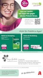 mea - meine apotheke Prospekt für Hamburg: "Unsere August-Angebote", 4 Seiten, 01.08.2025 - 31.08.2025