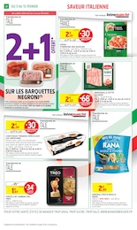Prix et réduction Charcuterie Italienne dans le prospectus Intermarché Super en cours Offre Charcuterie Italienne dans le catalogue Intermarché Super du moment à la page 28