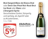 Aktuelles Blanc de Blancs Brut Angebot bei GLOBUS in Braunschweig ab 5,99 €