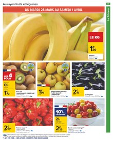 Promotion Kiwi dans le prospectus Carrefour, valable du 28/03/2023 au 10/04/2023 Promo Kiwi dans le catalogue Carrefour du moment à la page 41
