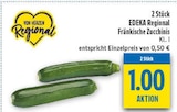 Fränkische Zucchinis im Angebot bei diska in Erlangen Fränkische Zucchinis Angebote von EDEKA Regional bei diska Erlangen für 1,00 €