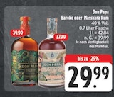 Masskara Rum Angebote von Don Papa bei EDEKA Plauen für 29,99 €