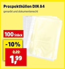 Prospekthüllen DIN A4 von  im aktuellen Thomas Philipps Prospekt für 1,99 €