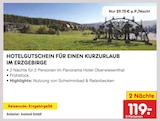 Aktuelles Hotelgutschein für einen Kurzurlaub im Erzgebirge Angebot bei Netto Marken-Discount in Berlin ab 119,00 €