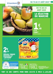 Prospectus Supermarchés de E.Leclerc à Crèvecœur-le-Grand: "E.LECLERC", 20 pages, 19/08/2025 - 30/08/2025