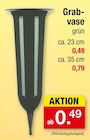 Grabvase für 0,49 € bei Zimmermann im Angebot Grabvase im aktuellen Zimmermann Prospekt