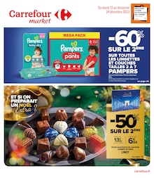Catalogue Carrefour Market à Bouglainval, avec 66 pages Prospectus Carrefour Market à Bouglainval, "Carrefour Market", 66 pages, 12/12/2023 - 24/12/2023