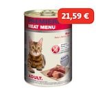 Promo PREMIERE Menu Viande Adulte Bœuf 6x400 g à 21,59 € dans le catalogue Maxi Zoo à Mondeville