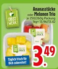 Ananasstücke im EDEKA Prospekt Ananasstücke von Obst Werk im aktuellen EDEKA Prospekt für 3,49 €