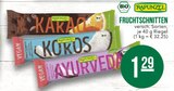 FRUCHTSCHNITTEN im Angebot bei E center in Recklinghausen FRUCHTSCHNITTEN Angebote von RAPUNZEL bei E center Recklinghausen für 1,29 €