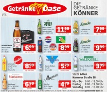 Getränke Oase Prospekt für Ahlen mit 1 Seite Getränke Oase Prospekt "Aktuelle Angebote" für Ahlen, 1 Seite, 06.01.2025 - 11.01.2025