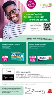 mea - meine apotheke Prospekt Unsere Juni-Angebote mit 4 Seiten