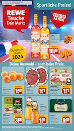 REWE Prospekt "Dein Markt" für Nalbach, 30 Seiten, 22.07.2024 - 27.07.2024