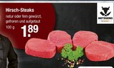 Aktuelle Steak Angebote bei V-Markt in Regensburg Aktuelles Hirsch-Steaks Angebot bei V-Markt in Regensburg ab 1,89 €