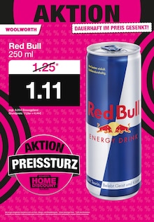 Red Bull im aktuellen Woolworth Prospekt (Würselen) Red Bull im Woolworth Prospekt "Aktuelle Angebote" mit 44 Seiten (Würselen)