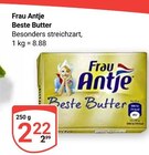 Beste Butter im Angebot bei GLOBUS in Pirmasens Beste Butter Angebote von Frau Antje bei GLOBUS Pirmasens für 2,22 €