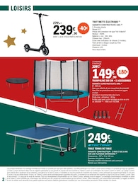 Offre Table Tennis De Table dans le catalogue E.Leclerc du moment à la page 2