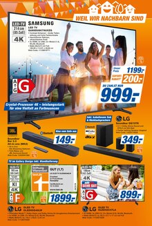 Fernseher im expert Prospekt "Top Angebote" mit 12 Seiten (Straubing)