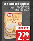 Aktuelle Torte Angebote bei EDEKA in Paderborn Aktuelles Backmischung Angebot bei EDEKA in Paderborn ab 2,79 €