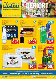 Netto Marken-Discount Prospekt DER ORT, AN DEM DIE AUSWAHL KEINE GRENZEN KENNT. mit  Seiten in Liepe und Umgebung