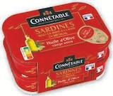 Sardines à l'huile d'olive - Connetable en promo chez Super U Sardines à l'huile d'olive - Connetable dans le catalogue Super U