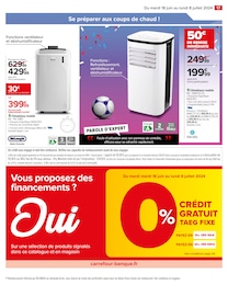 Offre Electroménager dans le catalogue Carrefour du moment à la page 19