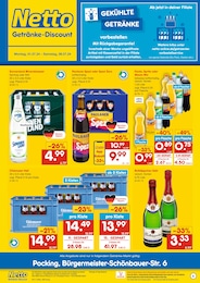 Aktueller Netto Marken-Discount Discounter Prospekt für Ruhstorf: Gekühlte Getränke mit 2} Seiten, 01.07.2024 - 06.07.2024