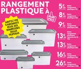 1 Boite rangement plastique - Maxi Bazar à Lyon 1 Boite rangement plastique en promo chez Maxi Bazar Lyon à 5,99 €